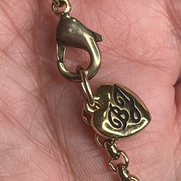 BETSEY JOHNSON Terrific Tutus Robot Girl Pendant Necklace with Heart Charm Rare - Picture 7 of 7